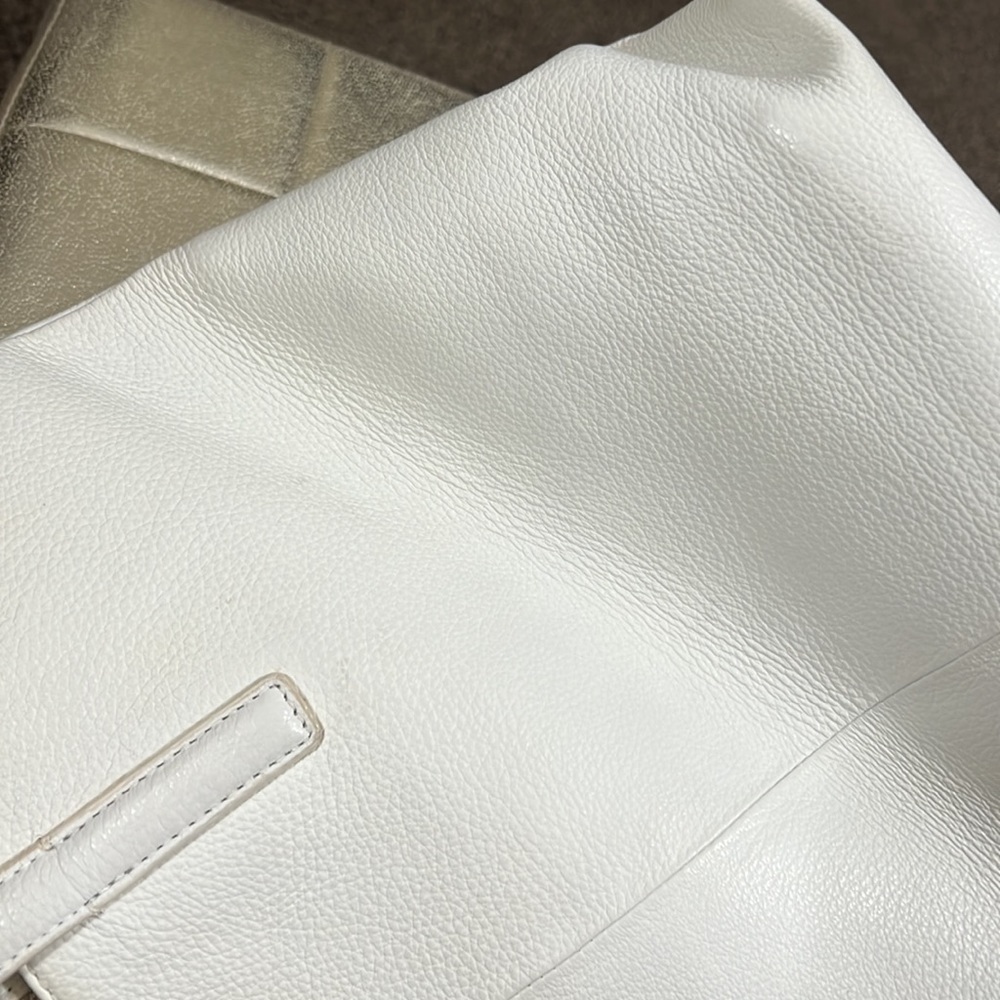 Tahari white leather bag - Picture 14 of 16